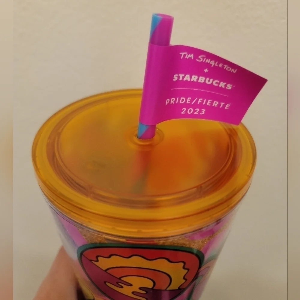 NWT Starbucks with Tim Singleton Pride 2023 Collab Tumbler